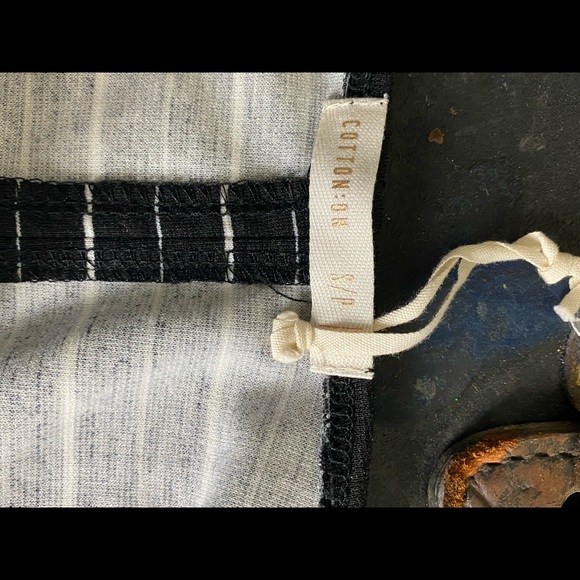 Cotton On black and white stripped bodycon Sz S - Picture 3 of 8